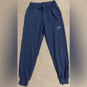Navy blue Gymshark joggers | size xs